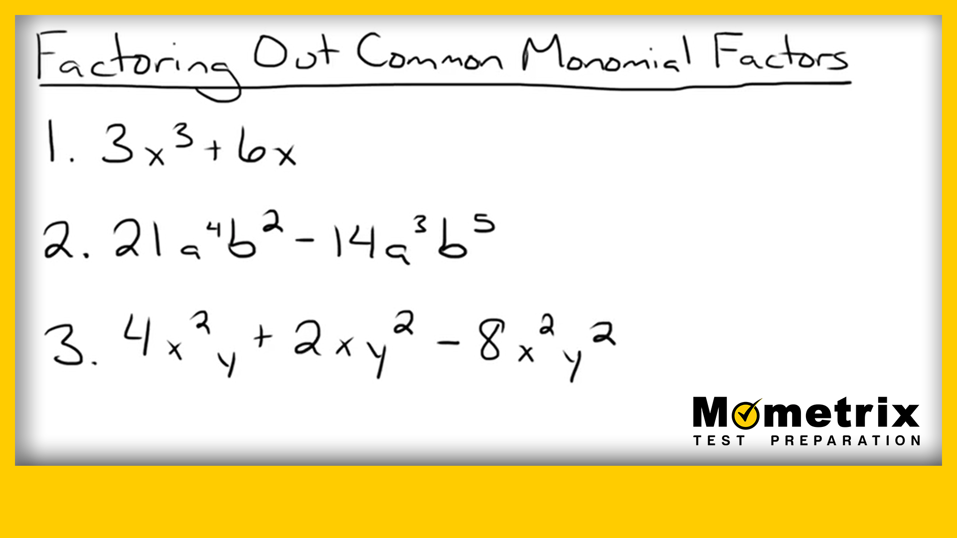least common multiple with variables
