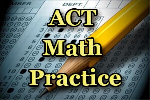 Reliable ACT-Math Test Topics