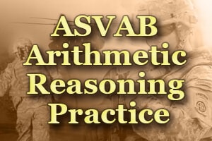 asvab arithmetic reasoning practice test