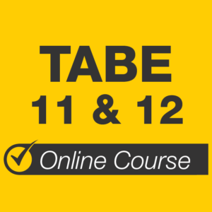 TABE 11-12 Online Course