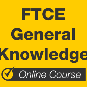 FTCE General Knowledge online course thumbnail.