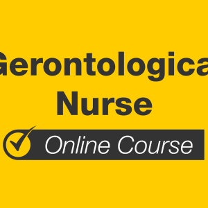 Gerontological Nurse online course thumbnail.