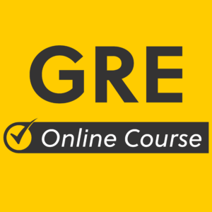 GRE online course thumbnail.